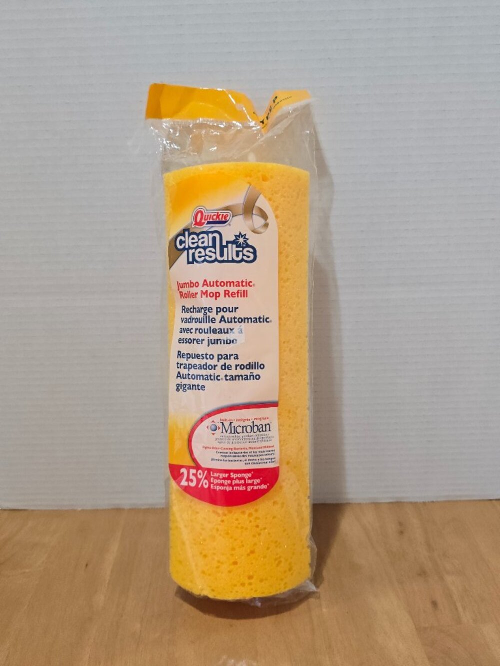 QUICKIE Jumbo Automatic Roller Mop‎ Head Refill Type P - #055CR New